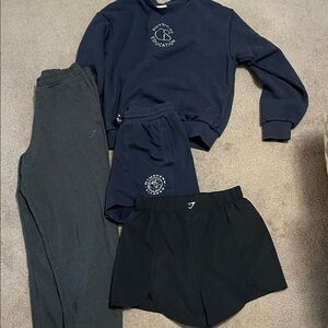 Gymshark exercise clothes